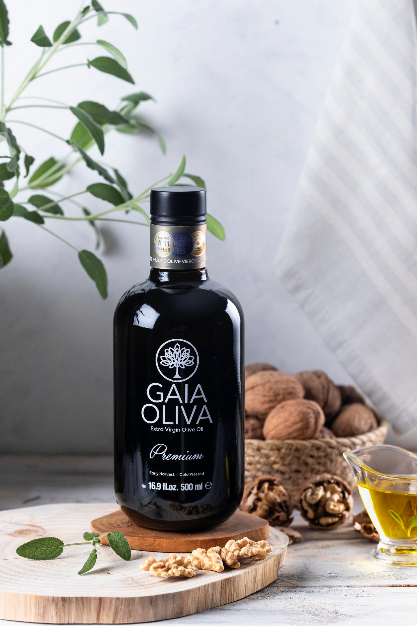 Intense Flavor: Gaia Oliva PREMIUM Finishing EVOO 500 ML