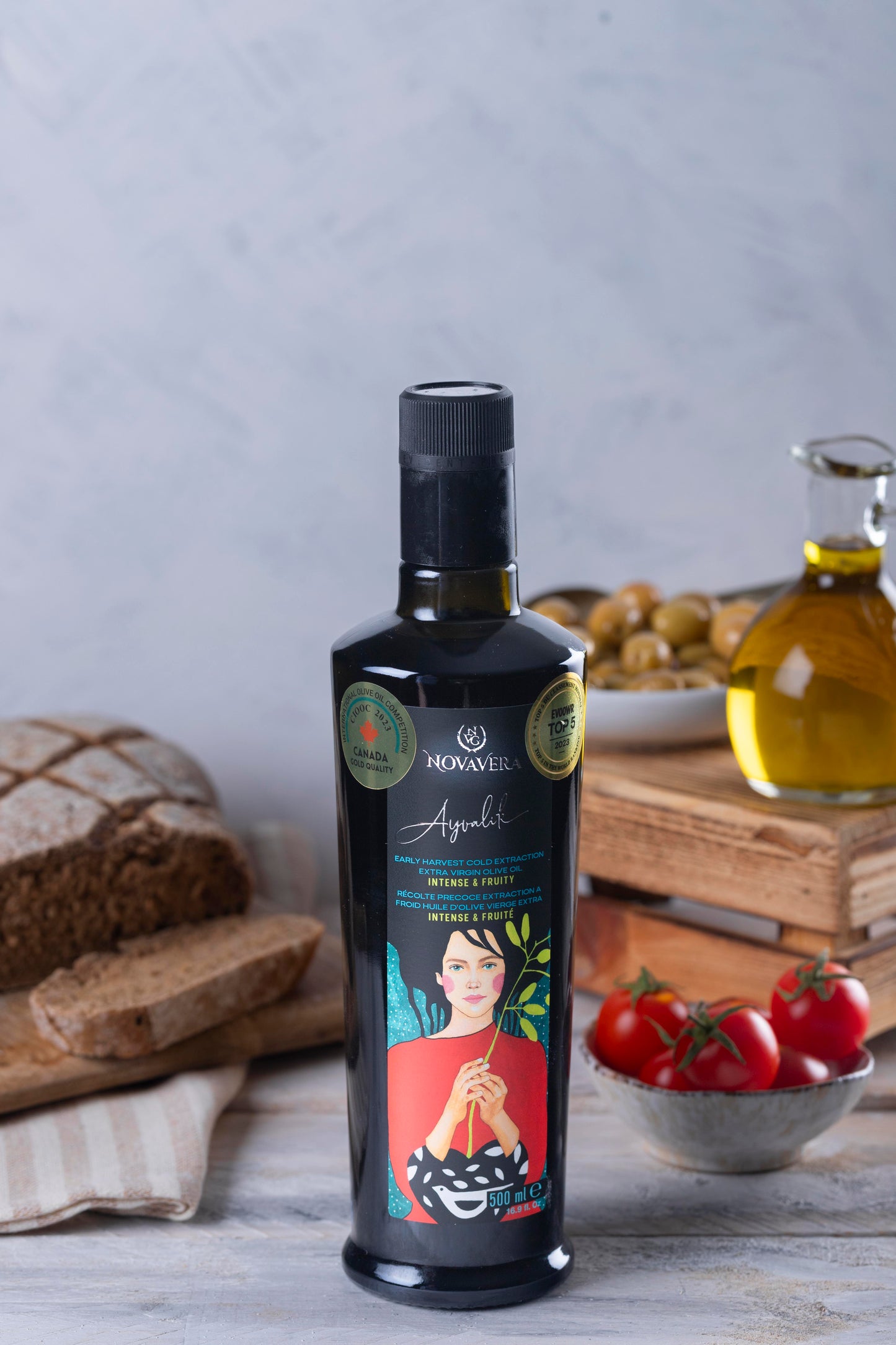 Intense and Fruity: NovaVera Early Harvest Extra Virgin Olive Oil 500 ML