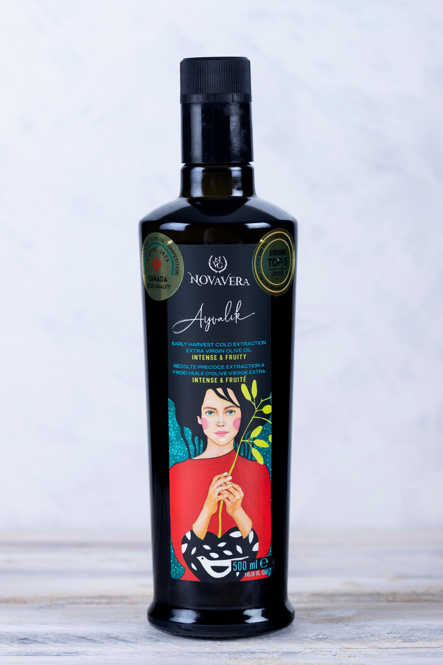 Intense and Fruity: NovaVera Early Harvest Extra Virgin Olive Oil 500 ML