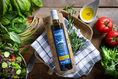 Medium Intensity and Fruity: Palamidas Organic Extra Virgin Olive Oil 500 ML